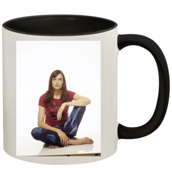 Famke Janssen 11oz Colored Inner & Handle Mug