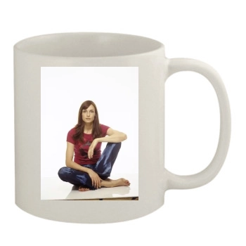 Famke Janssen 11oz White Mug