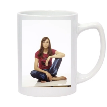 Famke Janssen 14oz White Statesman Mug