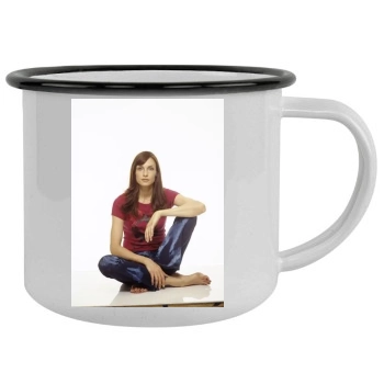 Famke Janssen Camping Mug