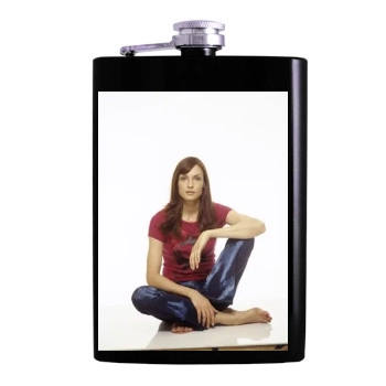 Famke Janssen Hip Flask