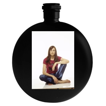 Famke Janssen Round Flask