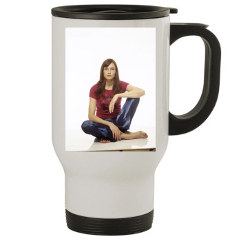 Famke Janssen Stainless Steel Travel Mug