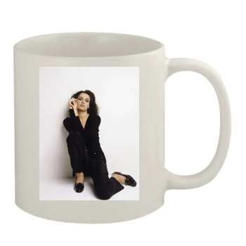 Famke Janssen 11oz White Mug