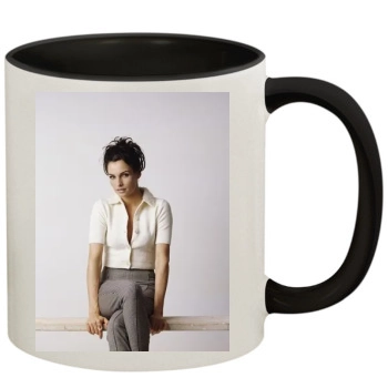 Famke Janssen 11oz Colored Inner & Handle Mug