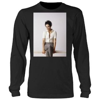 Famke Janssen Men's Heavy Long Sleeve TShirt