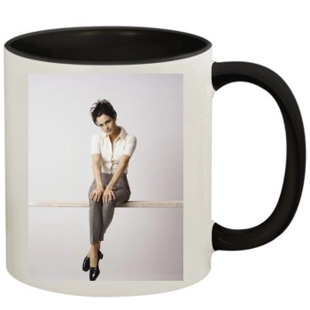 Famke Janssen 11oz Colored Inner & Handle Mug