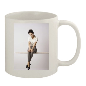 Famke Janssen 11oz White Mug