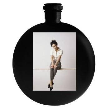 Famke Janssen Round Flask