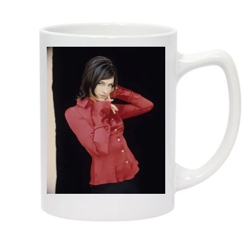 Famke Janssen 14oz White Statesman Mug