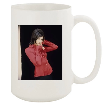 Famke Janssen 15oz White Mug