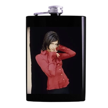 Famke Janssen Hip Flask