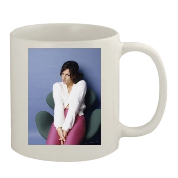 Famke Janssen 11oz White Mug