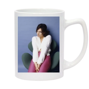 Famke Janssen 14oz White Statesman Mug