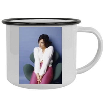 Famke Janssen Camping Mug