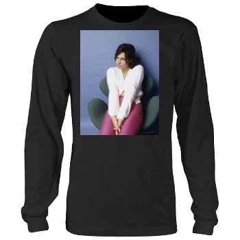 Famke Janssen Men's Heavy Long Sleeve TShirt