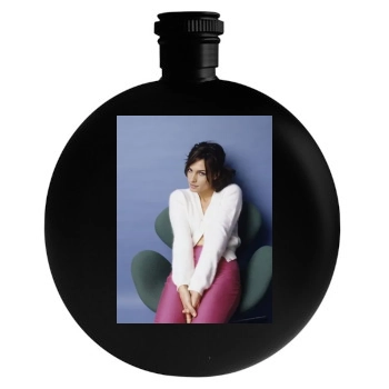 Famke Janssen Round Flask