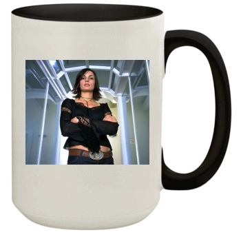 Famke Janssen 15oz Colored Inner & Handle Mug