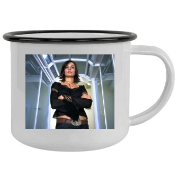 Famke Janssen Camping Mug