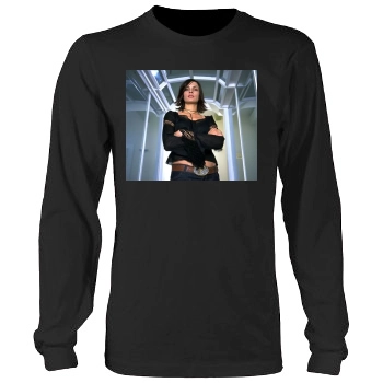 Famke Janssen Men's Heavy Long Sleeve TShirt