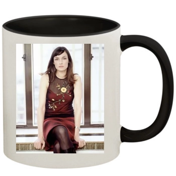 Famke Janssen 11oz Colored Inner & Handle Mug