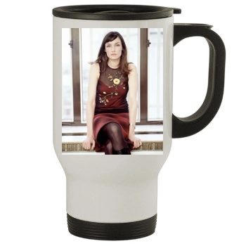 Famke Janssen Stainless Steel Travel Mug