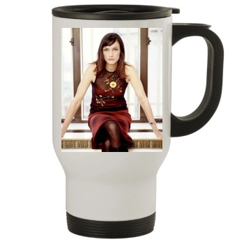 Famke Janssen Stainless Steel Travel Mug