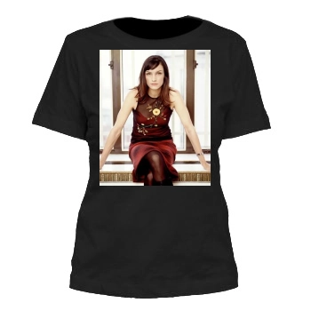 Famke Janssen Women's Cut T-Shirt