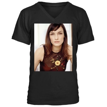 Famke Janssen Men's V-Neck T-Shirt