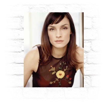 Famke Janssen Metal Wall Art