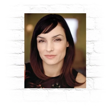 Famke Janssen Metal Wall Art