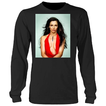 Famke Janssen Men's Heavy Long Sleeve TShirt