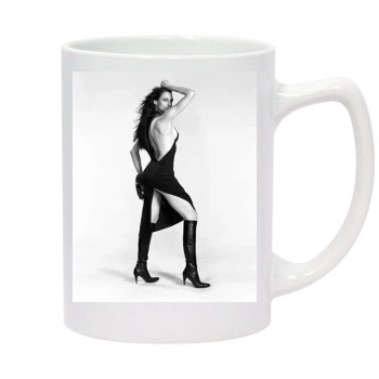 Famke Janssen 14oz White Statesman Mug