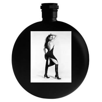 Famke Janssen Round Flask