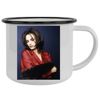 Famke Janssen Camping Mug