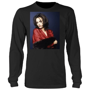 Famke Janssen Men's Heavy Long Sleeve TShirt