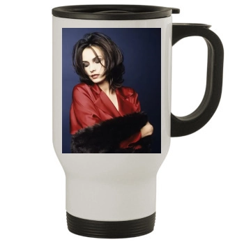 Famke Janssen Stainless Steel Travel Mug