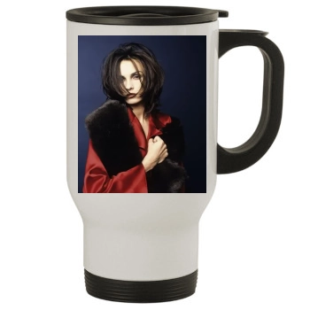 Famke Janssen Stainless Steel Travel Mug