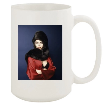 Famke Janssen 15oz White Mug