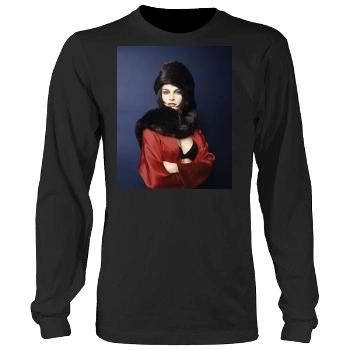 Famke Janssen Men's Heavy Long Sleeve TShirt