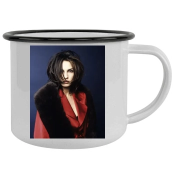 Famke Janssen Camping Mug