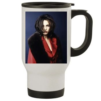 Famke Janssen Stainless Steel Travel Mug