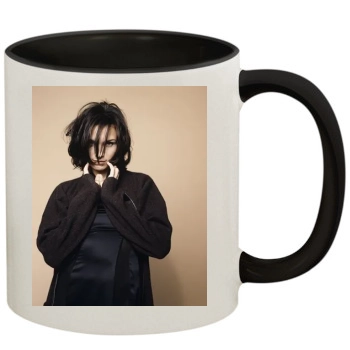 Famke Janssen 11oz Colored Inner & Handle Mug