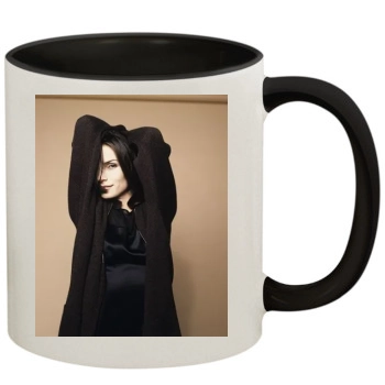 Famke Janssen 11oz Colored Inner & Handle Mug