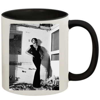 Famke Janssen 11oz Colored Inner & Handle Mug