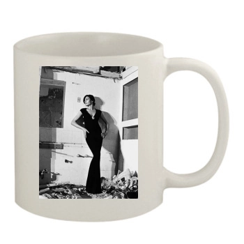 Famke Janssen 11oz White Mug