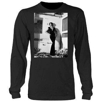 Famke Janssen Men's Heavy Long Sleeve TShirt