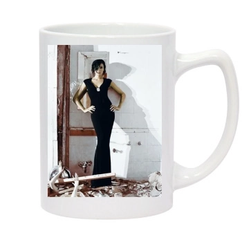 Famke Janssen 14oz White Statesman Mug