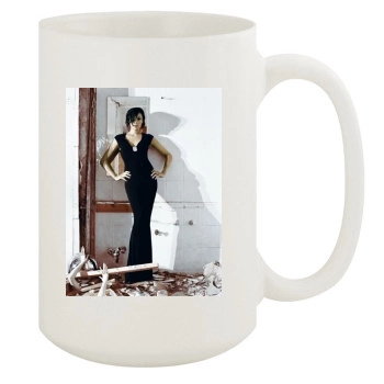 Famke Janssen 15oz White Mug