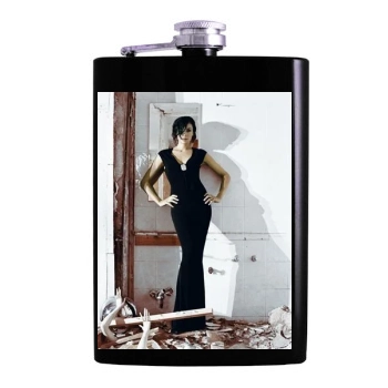 Famke Janssen Hip Flask